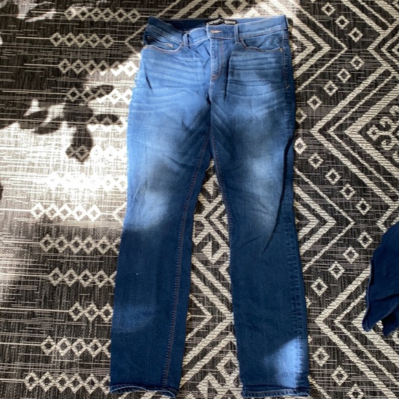 Express jeans skinny mid rise 10R